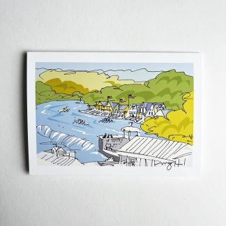 Boathouse Row Card