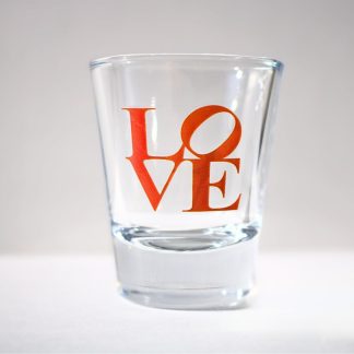 LOVE Sign shot glass
